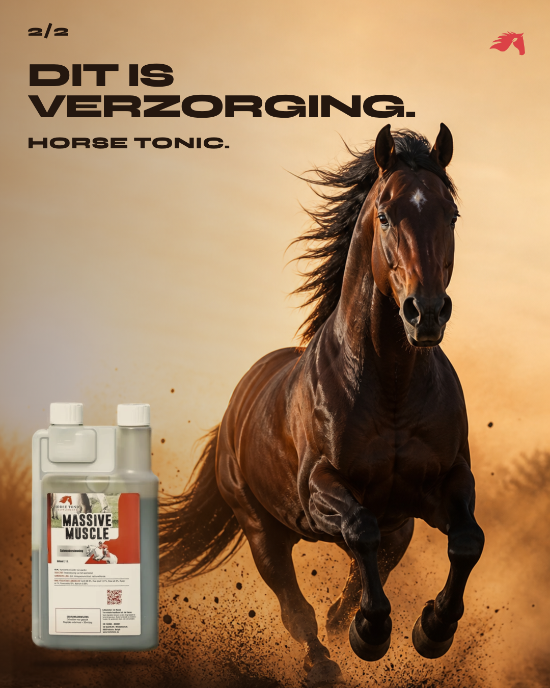 HorseTonic Massive Muscle comparison payoff from 14 July